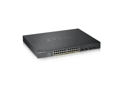 XGS1930-28HP - ZyXEL 24-port GbE Smart Managed PoE Switch with 4 SFP+ Uplink