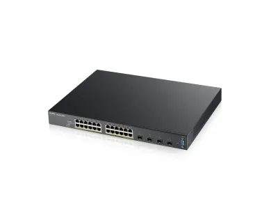 XGS2210-28HP - ZyXEL 24-Port Gbe L2 PoE Switch with 10GBe Uplink