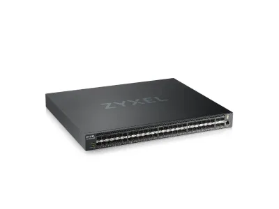 XGS4600-52F - ZyXEL 48-port GbE L3 Aggregation Fiber Switch with 4 SFP+ Uplink