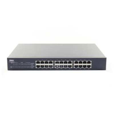 XJ022 - Dell PowerConnect 2224 24 x Ports 10/100Base-X Fast Ethernet Network Switch