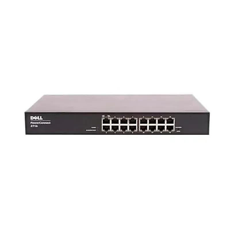 Dell XJ078 Dell 0XJ078 / XJ078 PowerConnect 2716 16-Ports 10/100/1000Base-T Layer 3 Managed Gigabit Ethernet Network Switch. In Stock