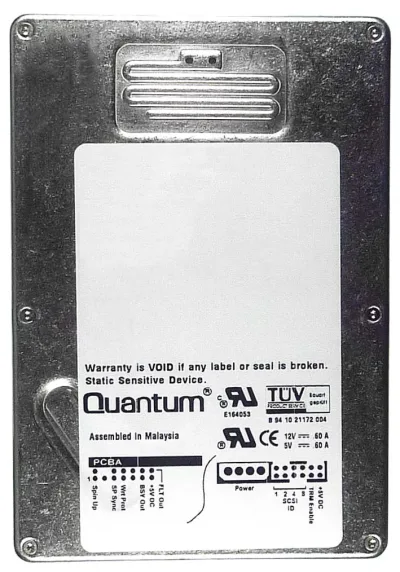XP32150R - Quantum 2.1GB 7200RPM Fast Wide SCSI 3.5-inch Hard Drive