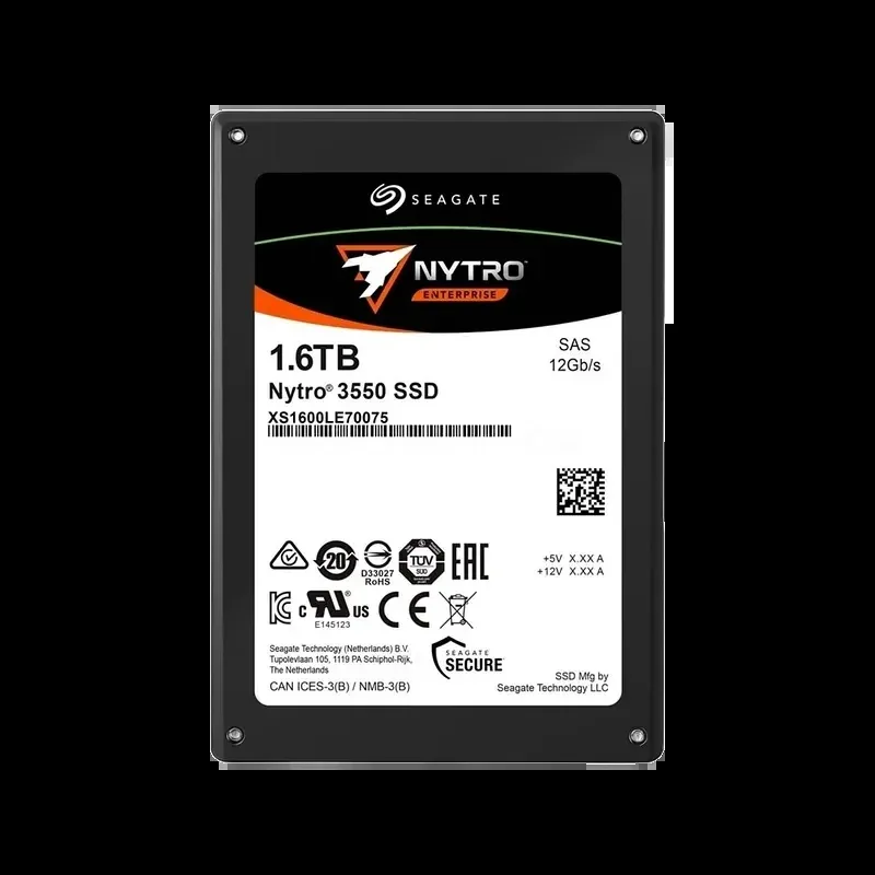 Seagate XS1600LE70075 Seagate Nytro 3350 1.6TB enterprise SAS SSD with dual-port 12Gb/s for mixed workloads. In Stock