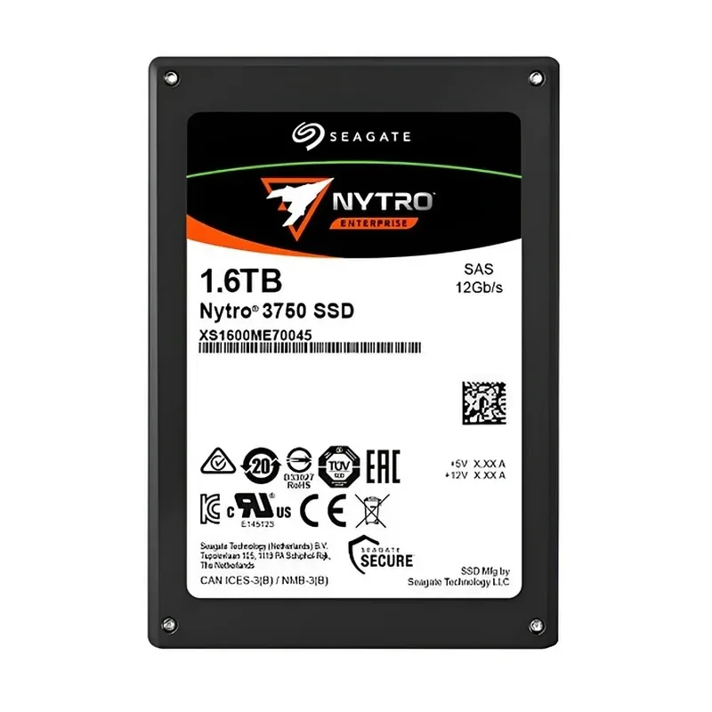Seagate XS1600ME70045 Nytro 3750 1.6TB Write Intensive SAS 12Gb/s 2.5-Inch Solid State Drive. In Stock