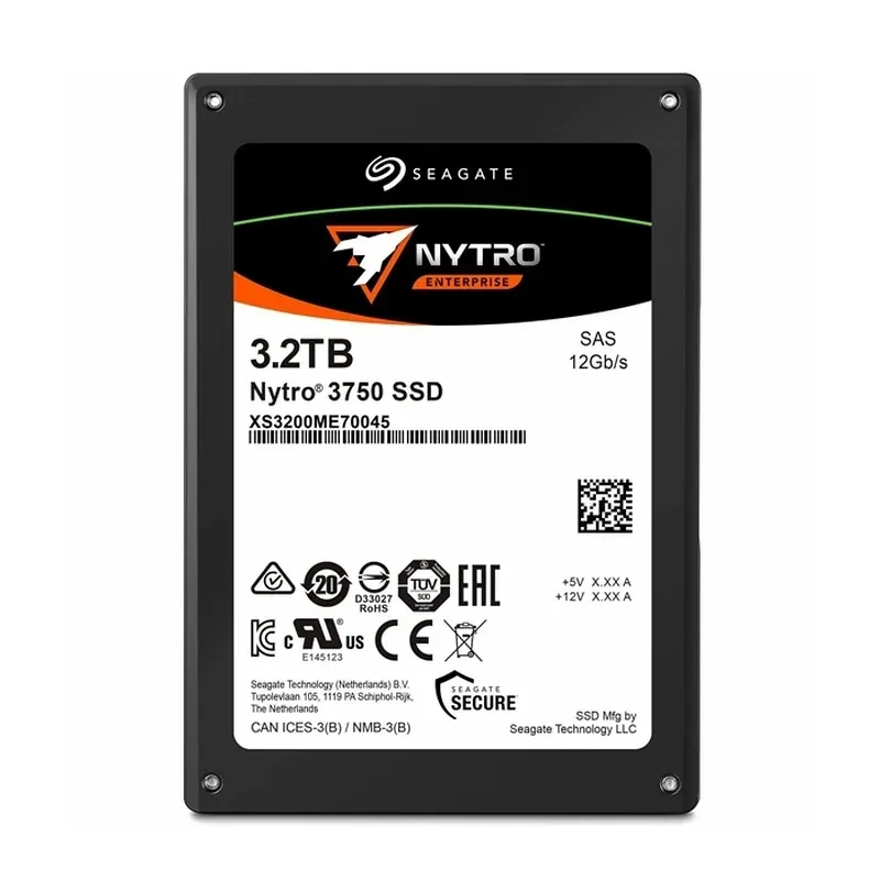 Seagate XS3200ME70045 Nytro 3750 3.2TB Triple-level Cell SAS 12Gb/s SFF 2.5-Inch Solid State Drive. In Stock
