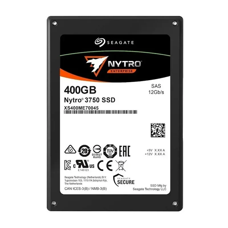 Seagate XS400ME70045 Nytro 3750 400GB Write Intensive SAS 12Gb/s 2.5-Inch Solid State Drive. In Stock
