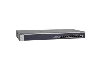 XS708T - NetGear ProSafe 8-Port 10Base-T with 2x SFP+ Combo Ports Gigabit Ethernet Smart Switch