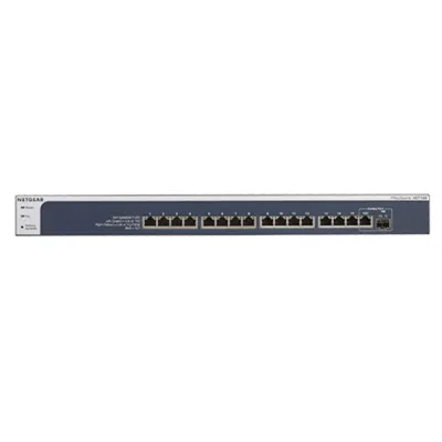 XS716E - NetGear ProSafe 16-Port 10GBase-T with 1-Port SFP+ Combo Managed Layer 2 Ethernet Plus Switch