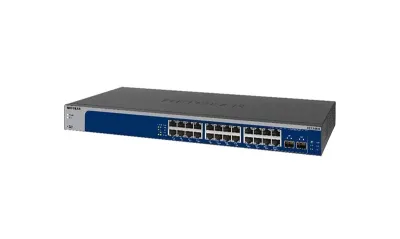 XS724EM - NetGear 24-Port 10G/Multi-Gigabit with 2-Ports SFP+ Smart Managed Plus Switch