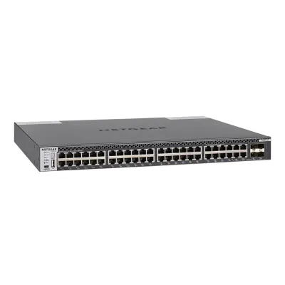 XSM4348CS - NetGear ProSafe M4300-48X - 48x 10Gbase-T with 4x Shared SFP+ Stackable Managed Layer 4 Modular Switch