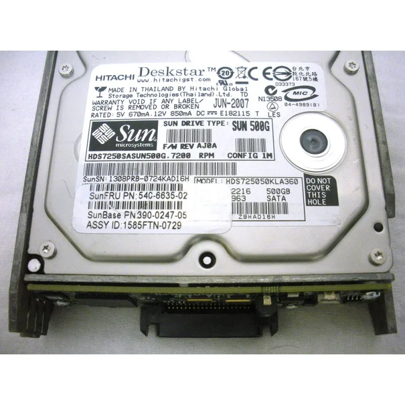 XTC-ST1CF-2TB7K - Sun 2TB 7200RPM SATA 3Gb/s 32MB Cache 3.5-inch Hard Drive