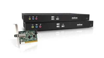 XTO-F1420F - Matrox Extio Quad KVM Extender with PCI Interface XTOA-FP66LPAF Card