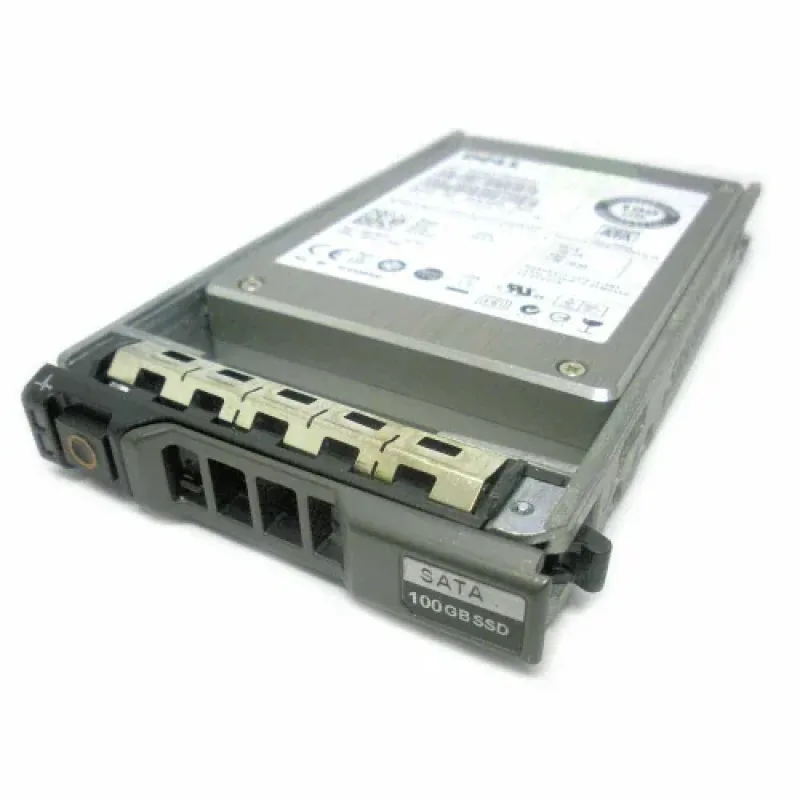 XW7X6 - Dell 100GB 6Gb/s SATA 2.5-inch MLC Solid State Drive for PowerEdge M610 / M710 / M710hd / M910