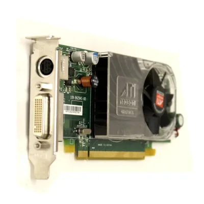 Y104D - Dell / ATI Radeon HD 3450 256MB DDR2 64-Bit 600MHz PCI Express x16 Low Profile Graphics Card
