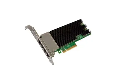 Y348Y - Dell Intel X710 Quad Port 10GbE Base-T PCI Express 3.0 X8 Low Profile Adapter