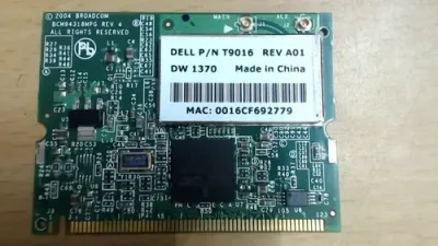 Y8029 - Dell Wireless 1370 802.11B/ G Mini PCI Card