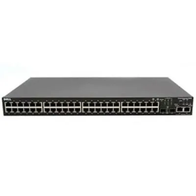 YF424 - Dell PowerConnect 3448P 48 x Ports POE 10/100Base-T + 2 x Gigabit Ports SFP Rack-mountable Layer 2 Managed Fast Ethernet Switch
