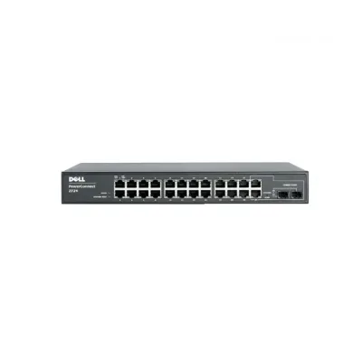 YJ297 - Dell PowerConnect 2724 24 x Ports 10/100/1000Base-T Gigabit Ethernet Managed Network Switch