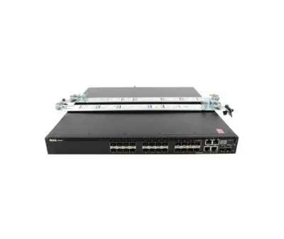 YKR9N - Dell Networking N3024F 24 x Ports 10/100/1000 + 2 x Ports 10Gb SFP+ + 2 x Ports Combo 1000Base-T Rack-Mountable 1U Layer 3 Managed Gigabit Ethernet Managed Switch