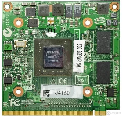 YY634 - Dell Nvidia GeForce 8400M GS 128MB Video Graphics Card