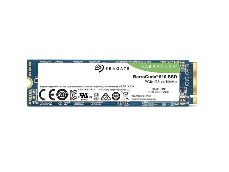 ZP512CM30011 - Seagate Barracuda 510 512GB PCI Express NVMe 3.0 x4 1.3 M.2 2280 Solid State Drive